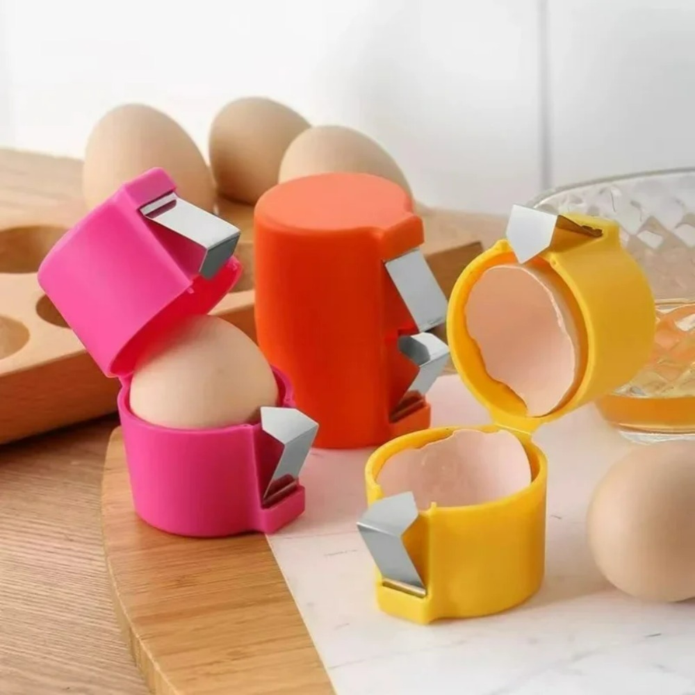 Egg Separator Tool - Nuevo abridor de huevos portátil, triturador