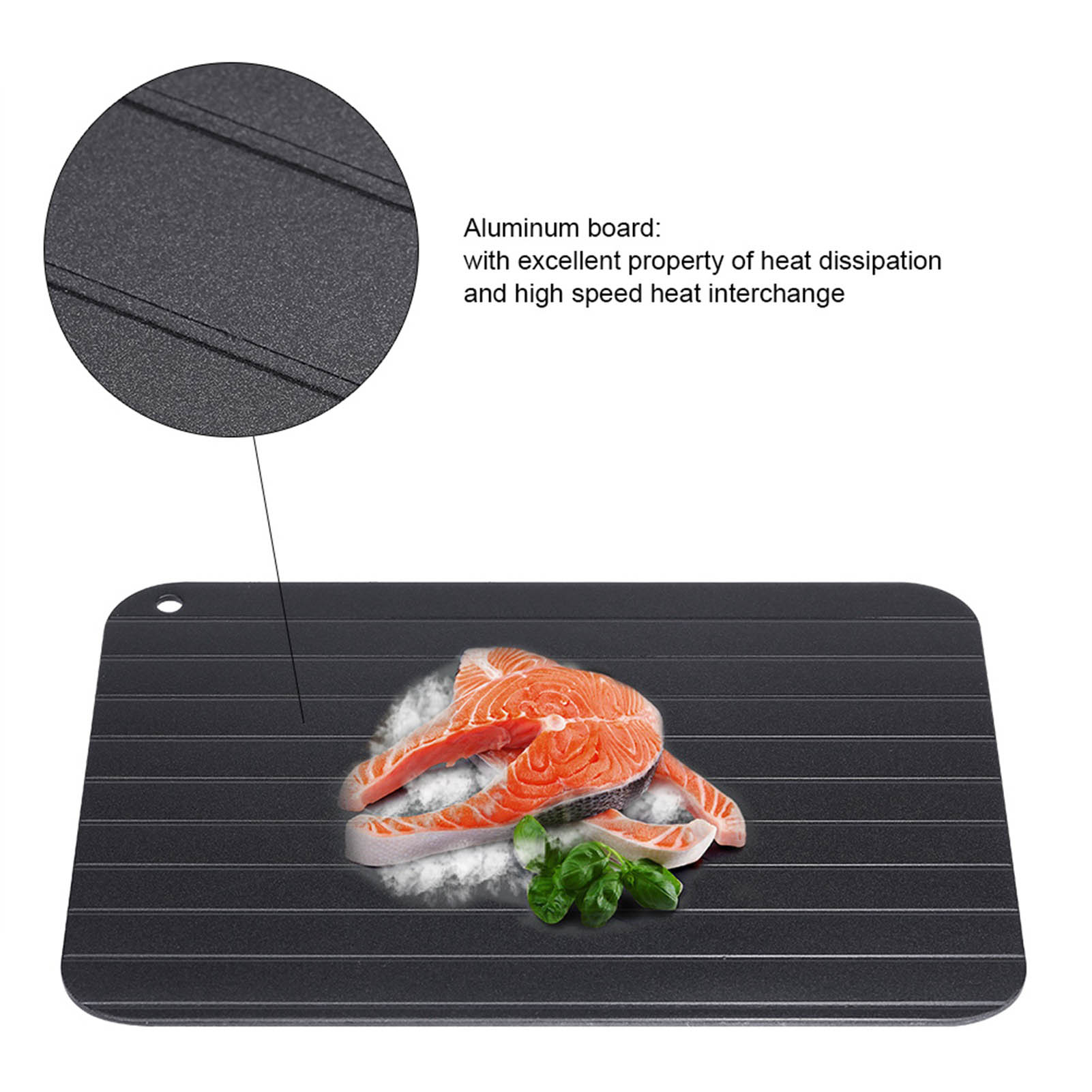Kitchen Gadgets Cool - Bandeja de descongelación rápida, bandeja de