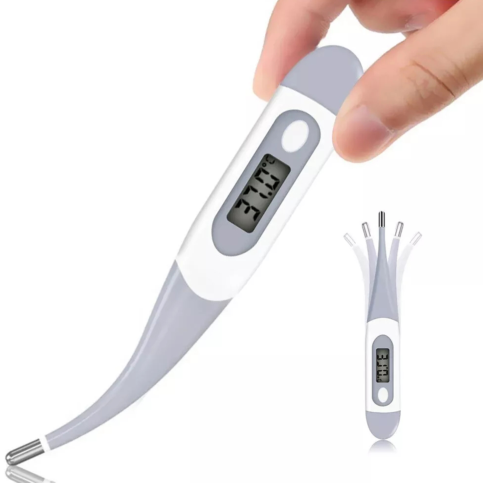 Instant Read Thermometer - Termómetro para adultos, termómetro oral digital