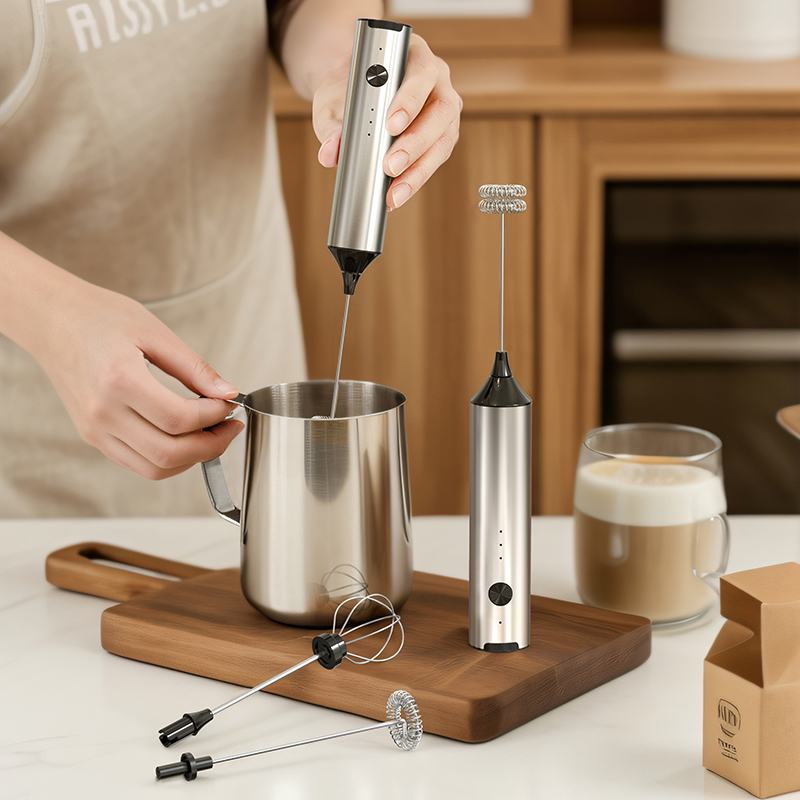 Milk Frother - Espumador de leche automático mini de