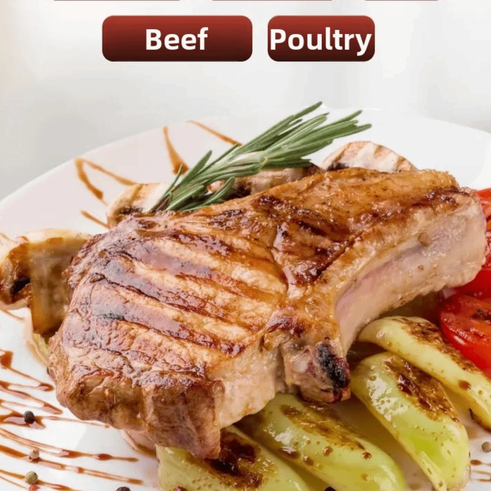 Kitchen Gadgets Modern - Martillo Ablandador de Carne de Acero