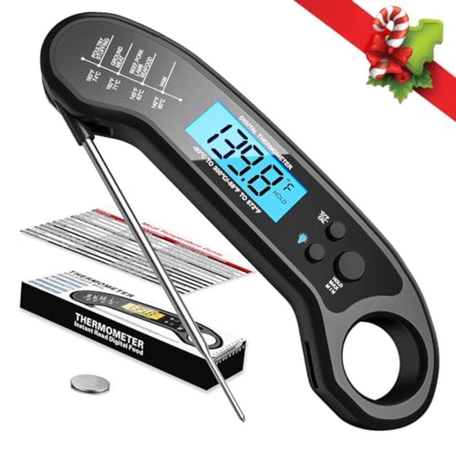 Instant Read Thermometer - Termómetro Digital para Carne de Lectura