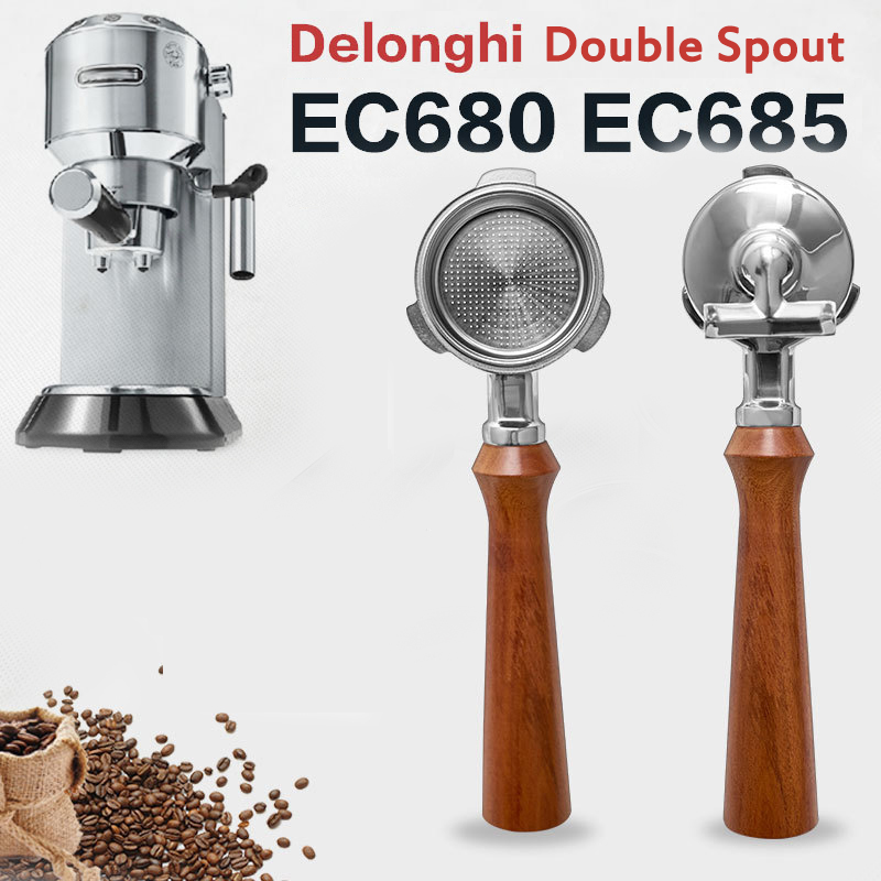 Delonghi Espresso Magnifica - Portafiltro de café de doble caño