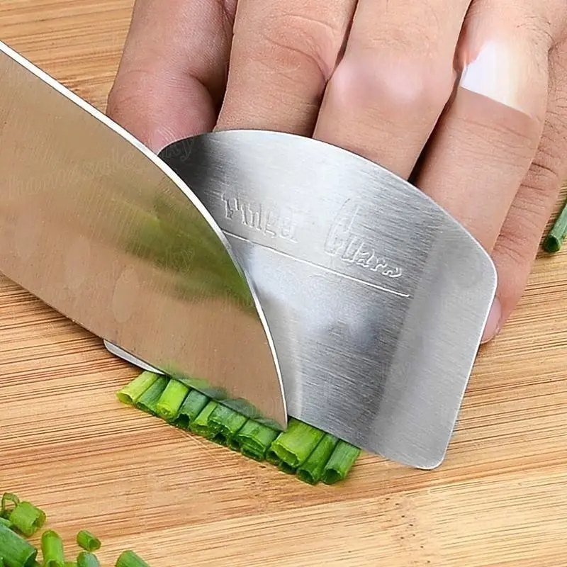 Kitchen Gadgets Cool - Protectores de dedos de acero inoxidable