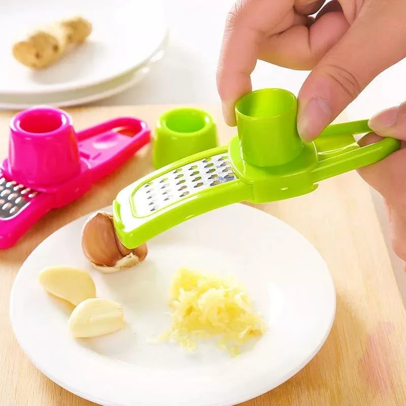 Picador de ajo manual de 1 a 4 - Kitchen Hand Gadgets reseña y precio