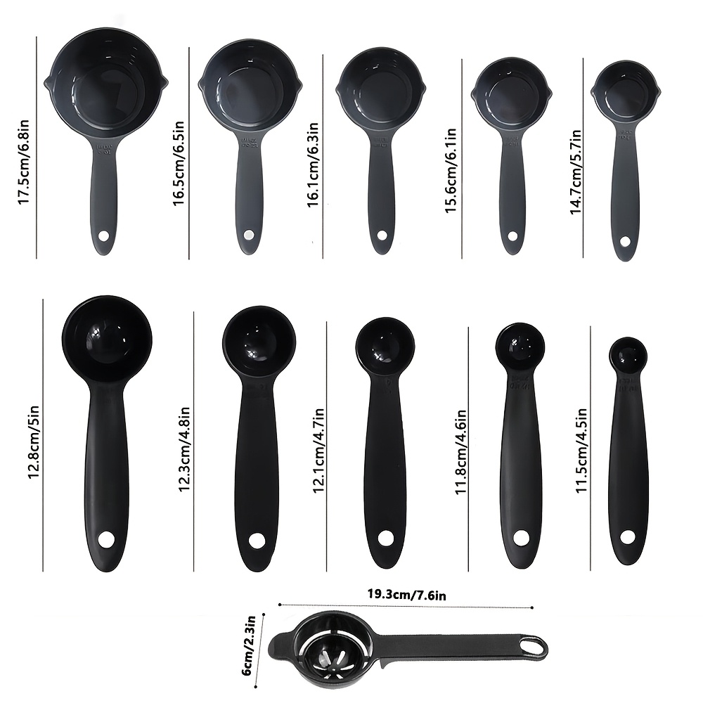 Juego de 11 Tazas Medidoras de - Egg Separator Tool reseña y precio