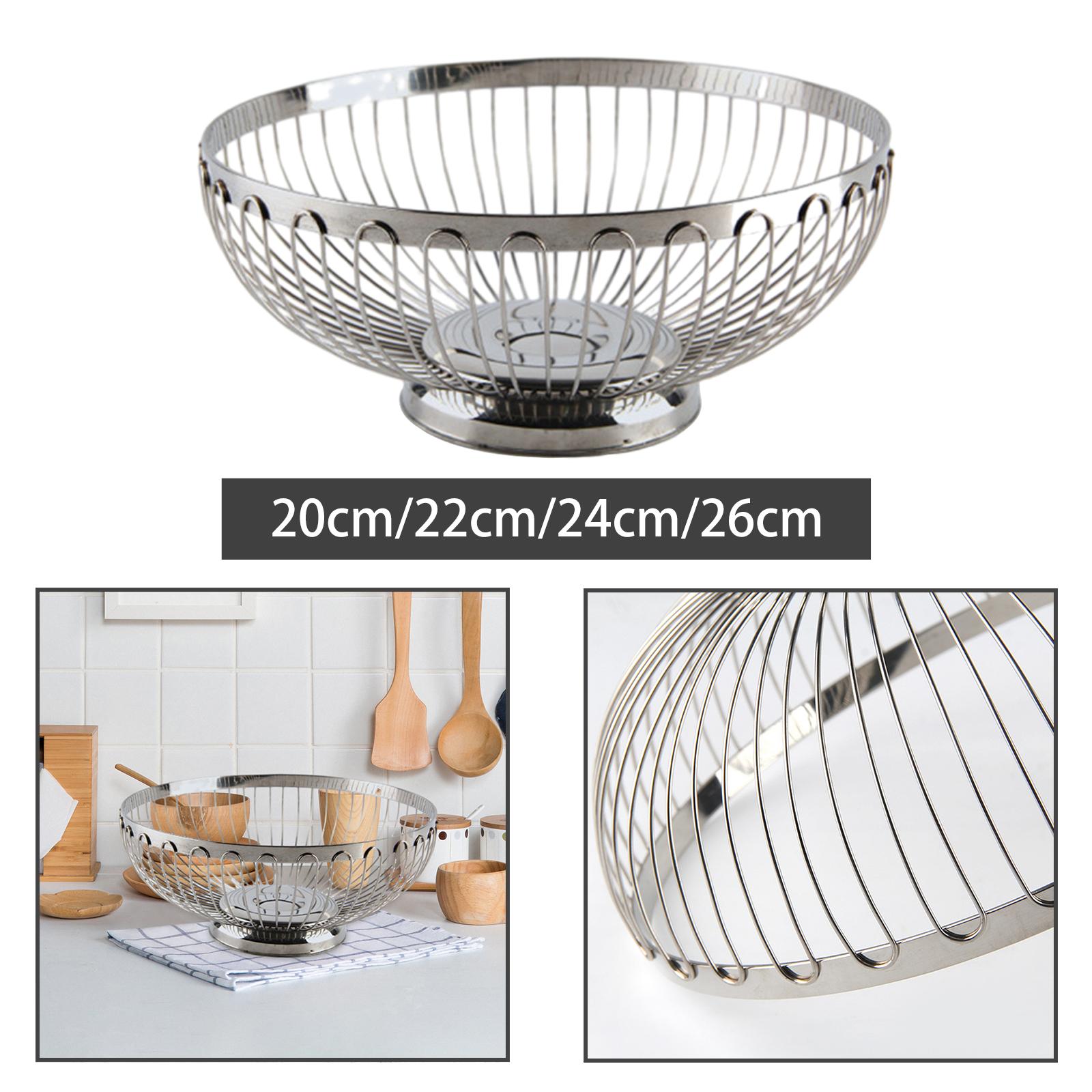 Cesta de frutas de acero inoxi - Kitchen Gadgets Modern reseña y precio