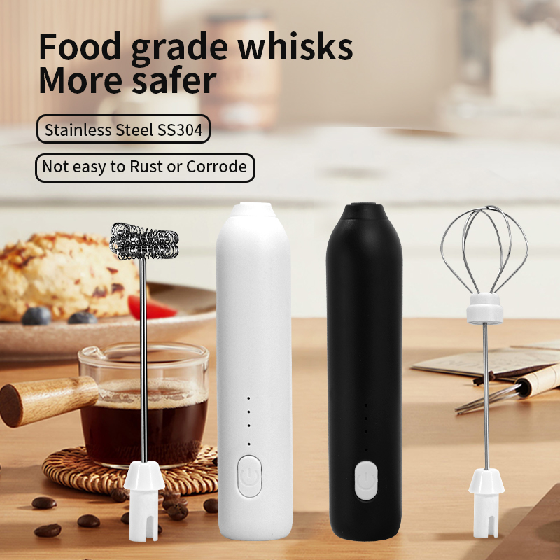 Espumador de café eléctrico 2  - Milk Frother reseña y precio