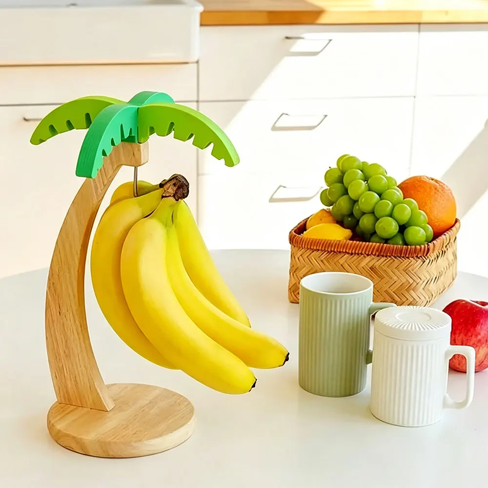 Soporte de Madera para Plátano - Kitchen Gadgets Modern reseña y precio