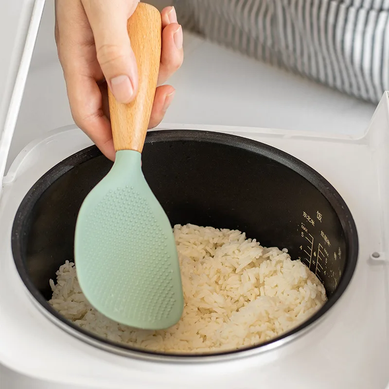 Cuchara de arroz de silicona c - Kitchen Gadgets Cool reseña y precio