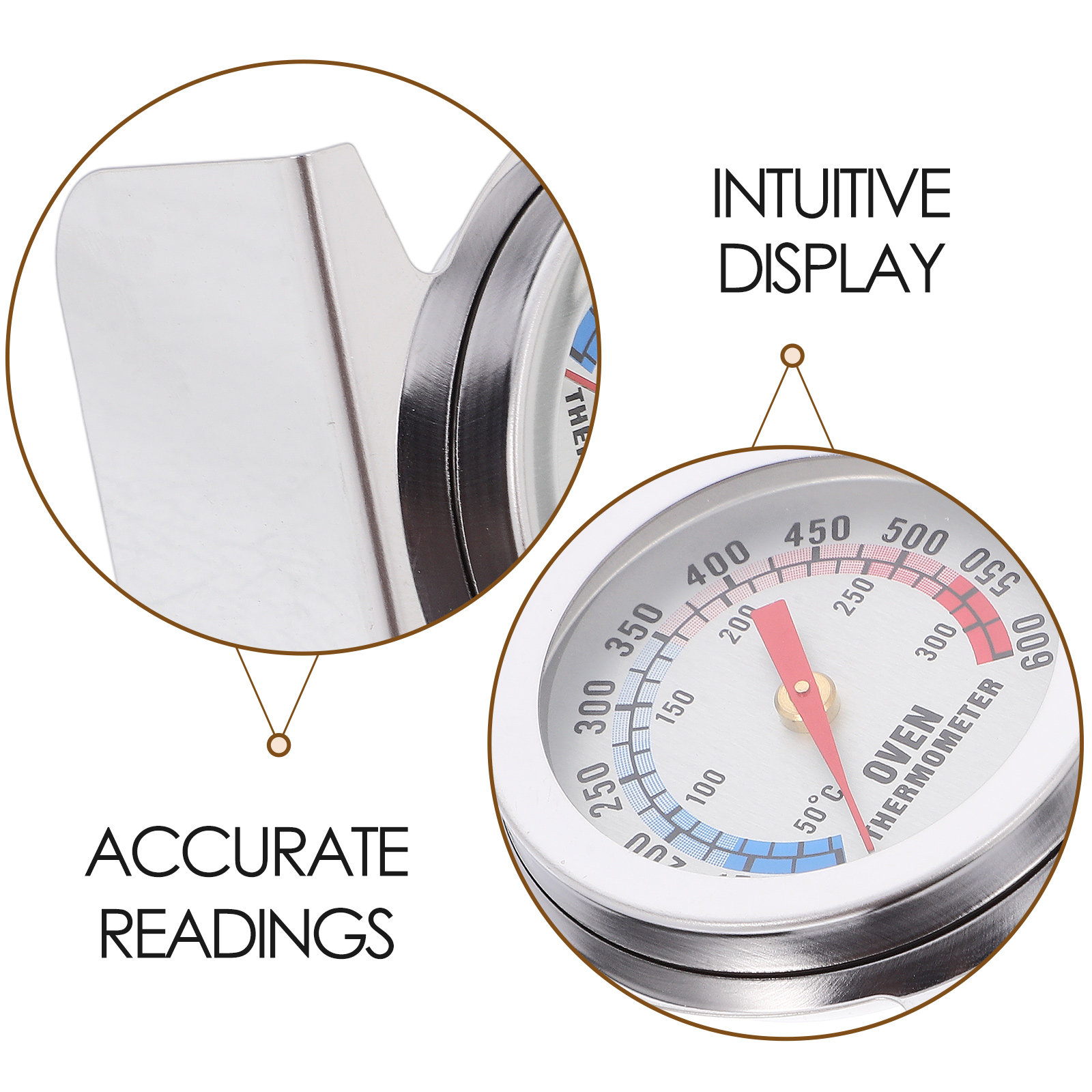 Termómetro de Acero Inoxidable - Instant Read Thermometer reseña y precio