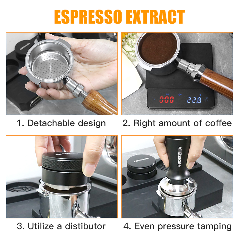 Portafiltro sin fondo de 51MM  - Delonghi Espresso Magnifica reseña y precio