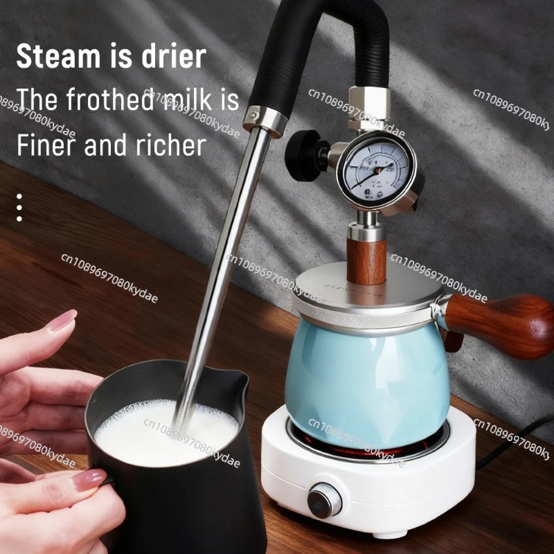 Espumador de Leche Neumático d - Milk Frother reseña y precio