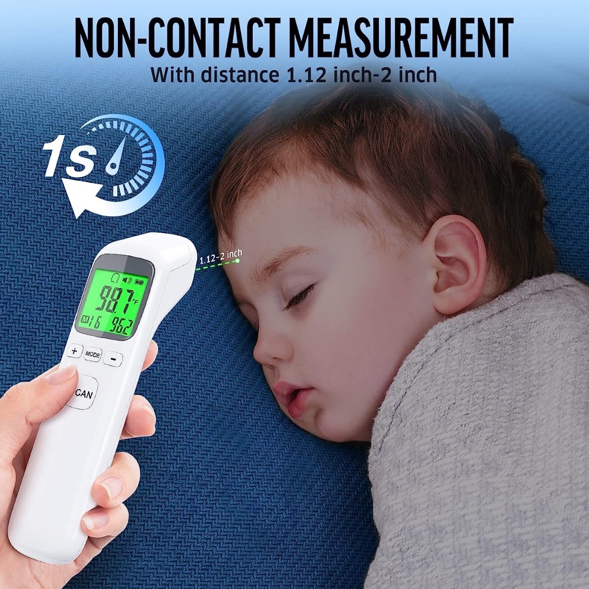 Termómetro para adultos y niño - Instant Read Thermometer reseña y precio