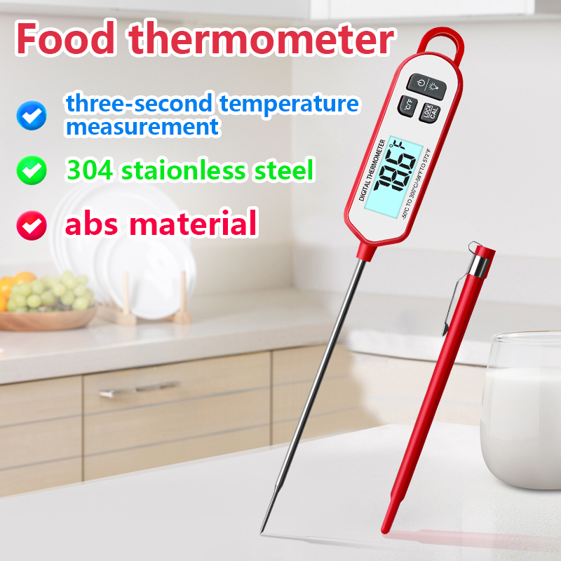 Termómetro Digital para carne, - Instant Read Thermometer reseña y precio