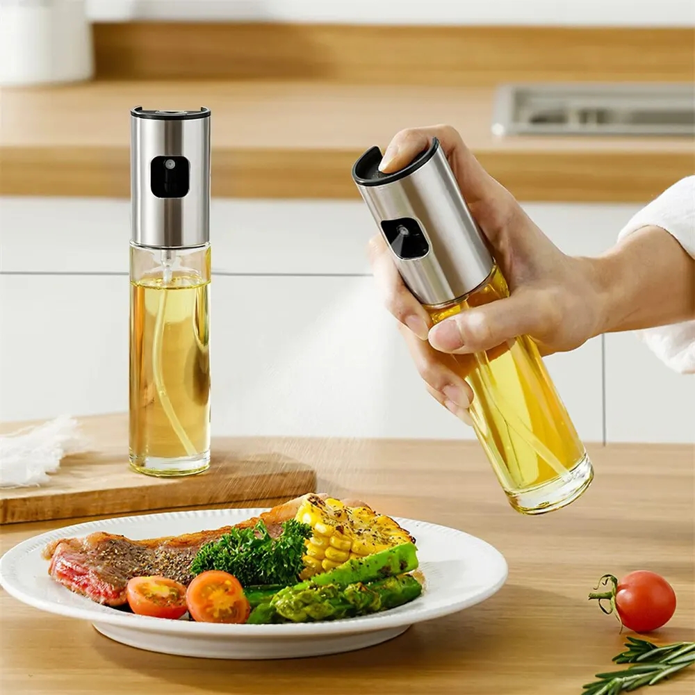 Pulverizador de aceite de vidr - Oil Mister Spray Bottle reseña y precio