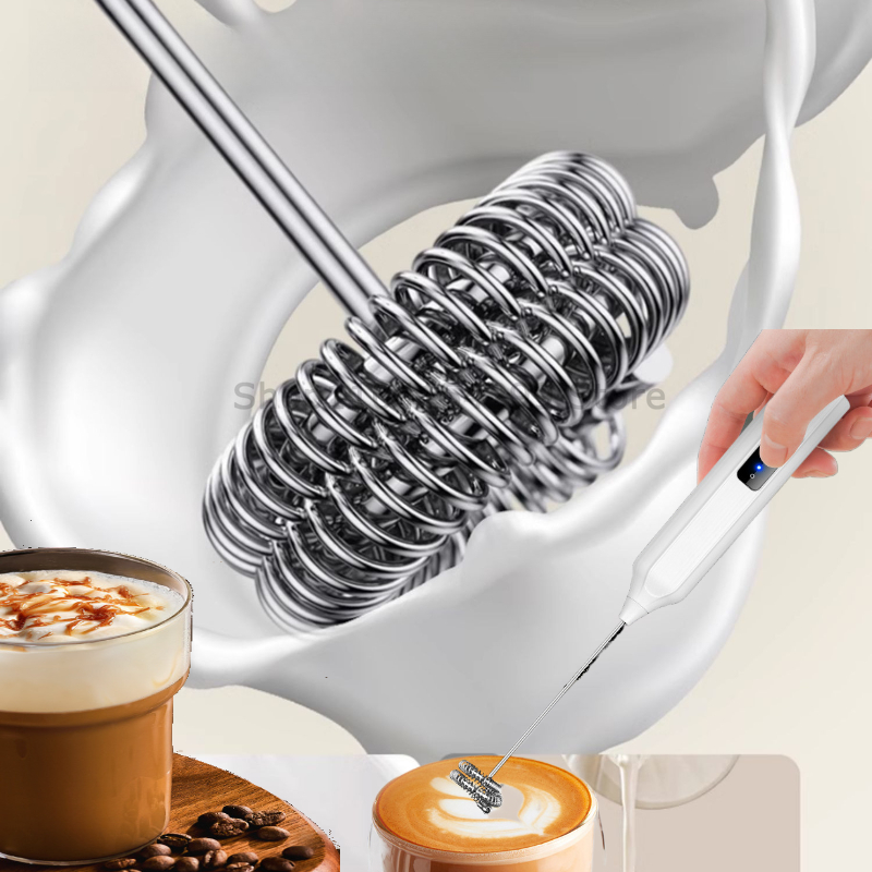 Espumadores de leche inalámbri - Milk Frother reseña y precio
