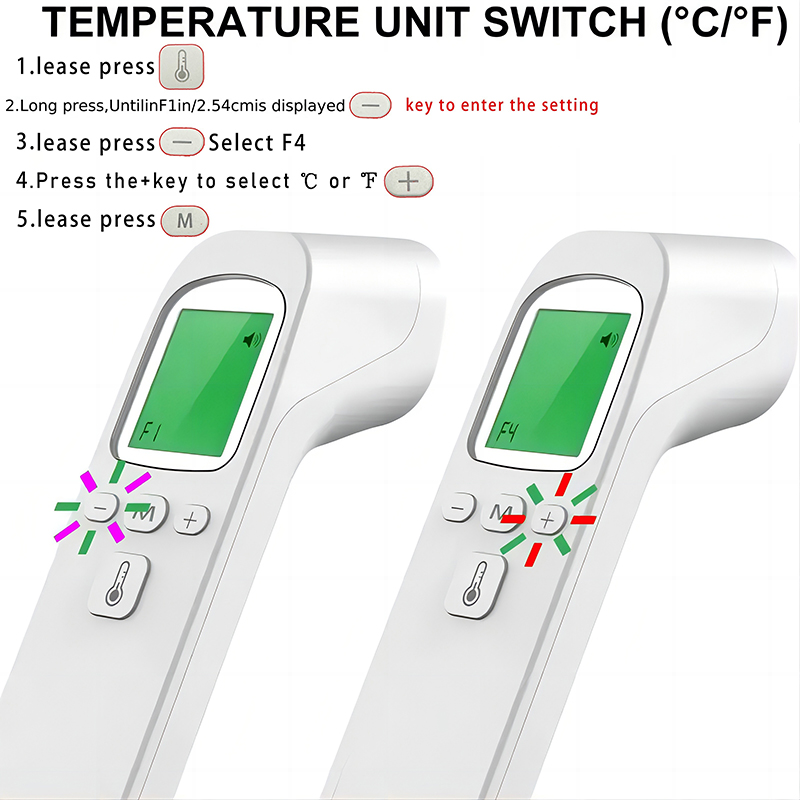 Termómetro infrarrojo sin cont - Instant Read Thermometer reseña y precio