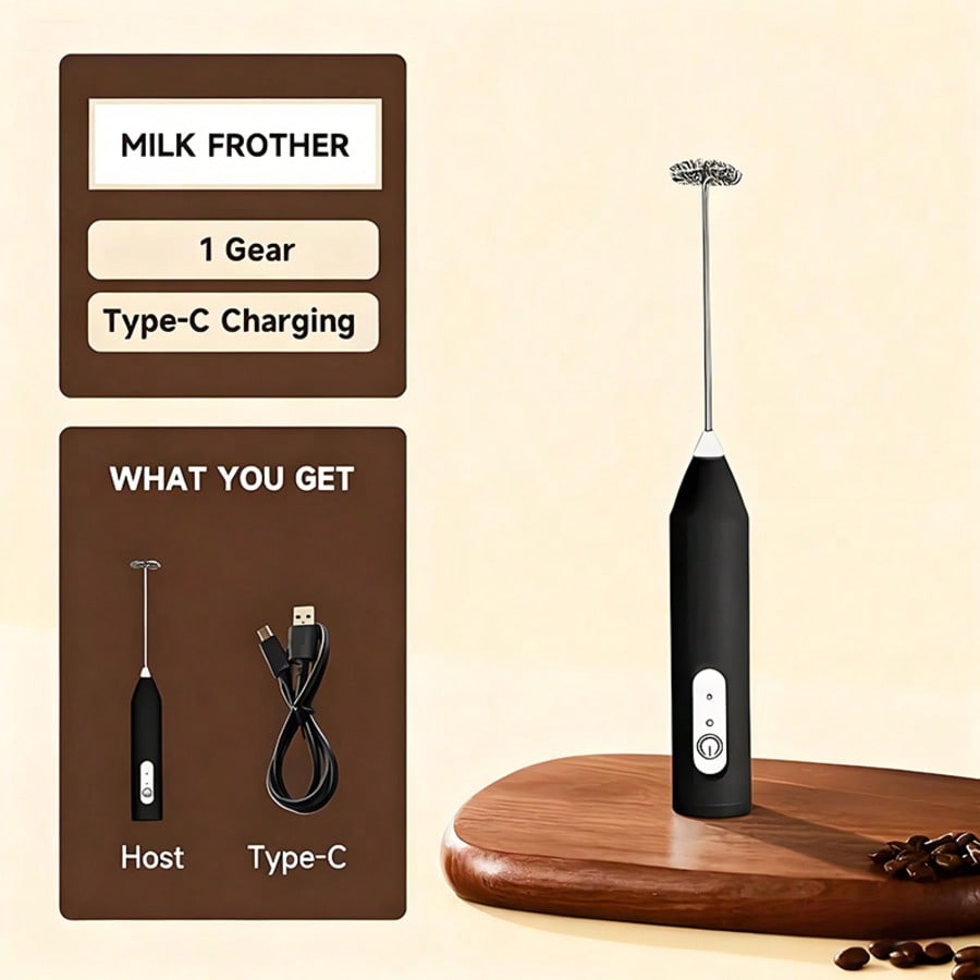Batidora eléctrica de mano, ba - Milk Frother reseña y precio