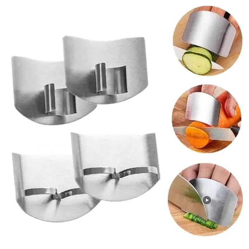 Protector de dedos de acero in - Kitchen Hand Gadgets reseña y precio