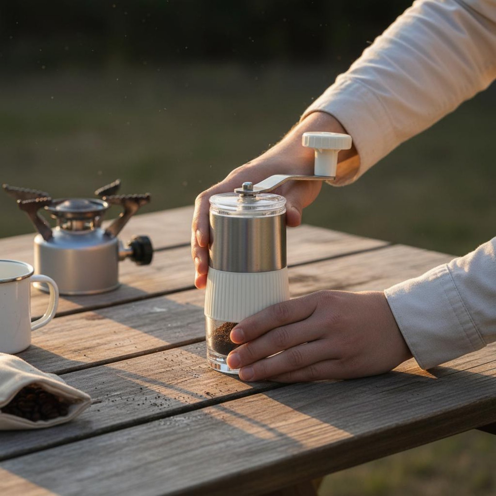 Molinillo de Café Manual con M - Kitchen Hand Gadgets reseña y precio