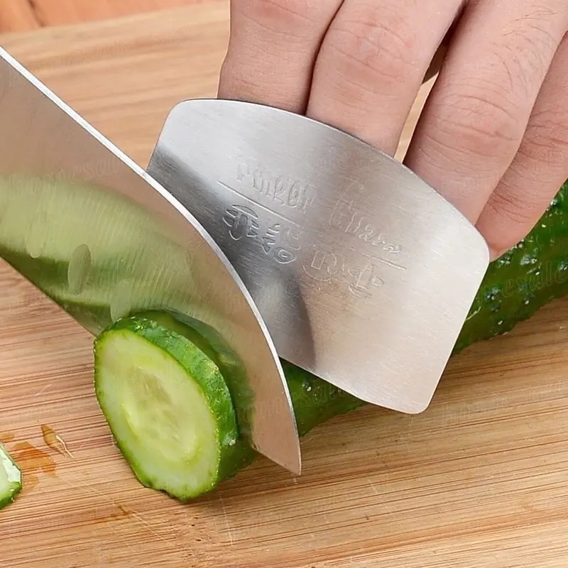 Protectores de dedos de acero  - Kitchen Gadgets Cool reseña y precio