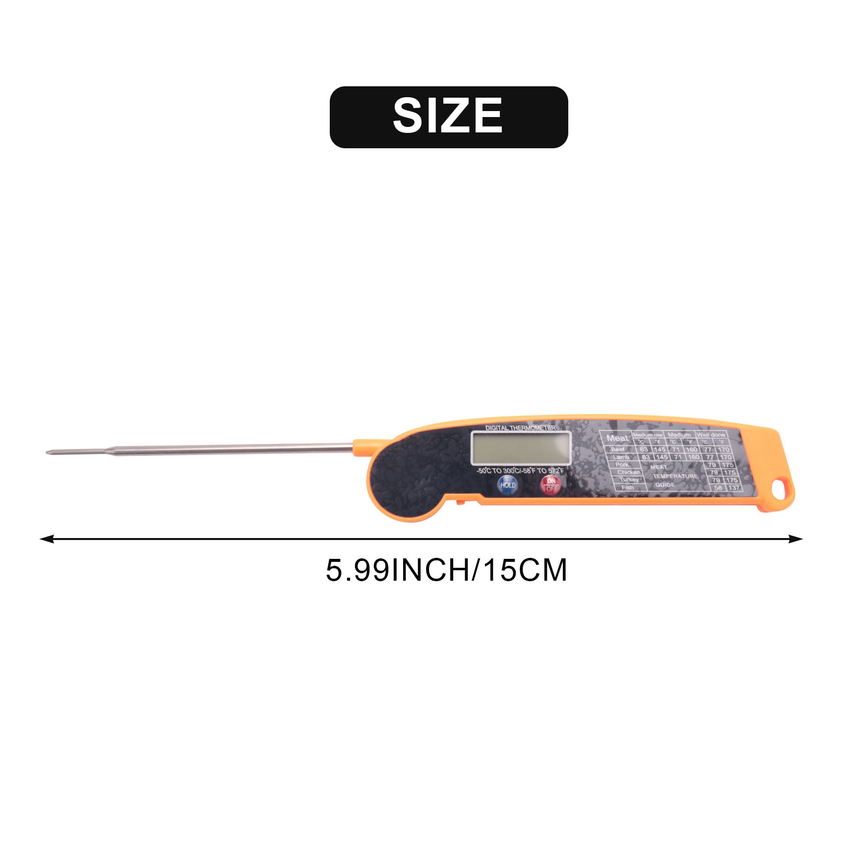 Termómetro digital de lectura  - Instant Read Thermometer reseña y precio
